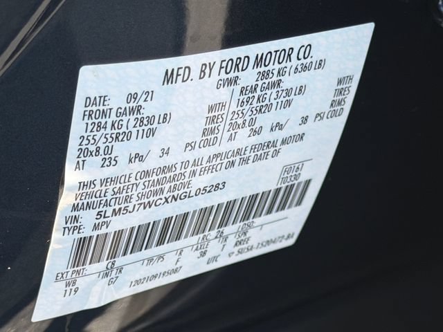 Used 2022 Lincoln Aviator Reserve w/ Equipment Group 201A RWD image 36