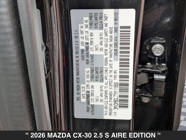 New 2026 MAZDA CX-30 AWD 2.5 S image 35