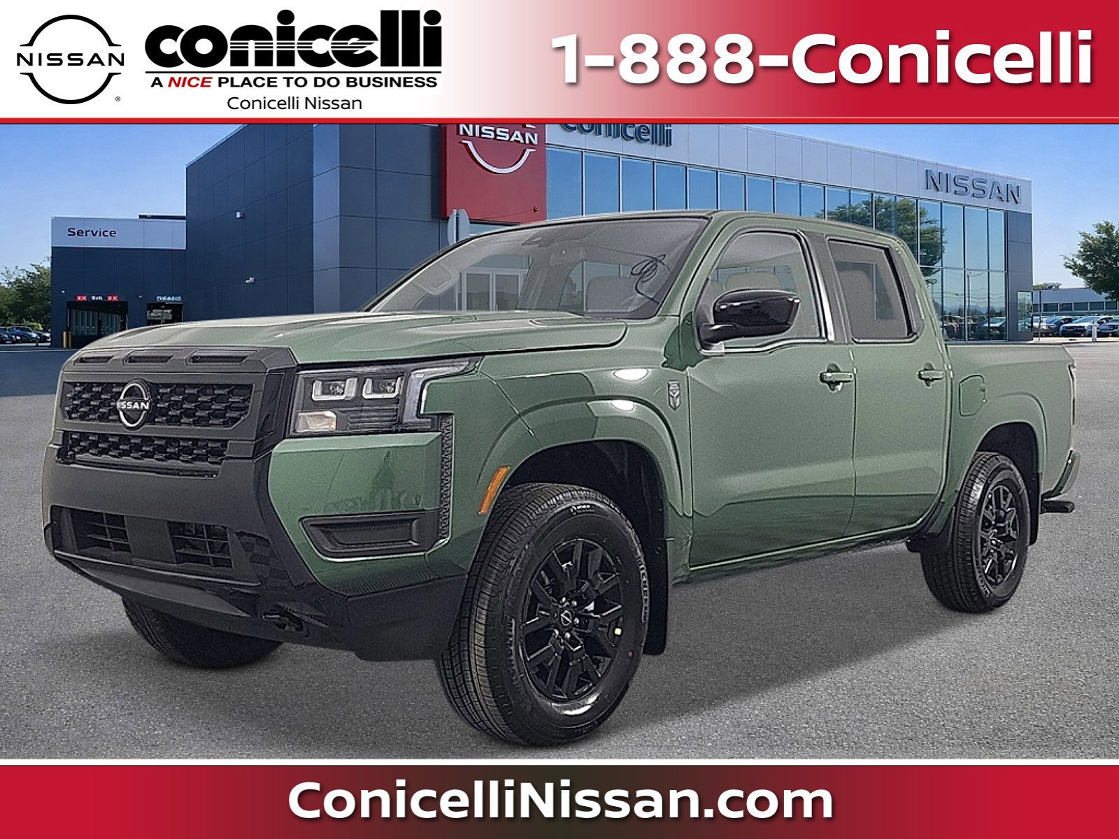 New 2026 Nissan Frontier SV w/ Tow Package AWD/4WD image 1