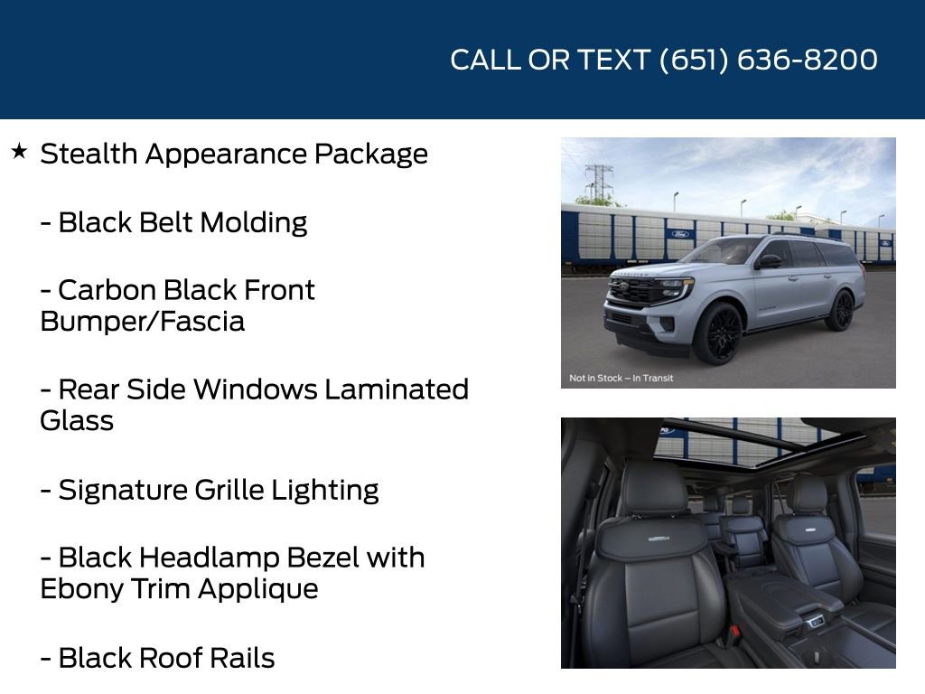 New 2026 Ford Expedition Max Platinum w/ Stealth Performance Package image 20