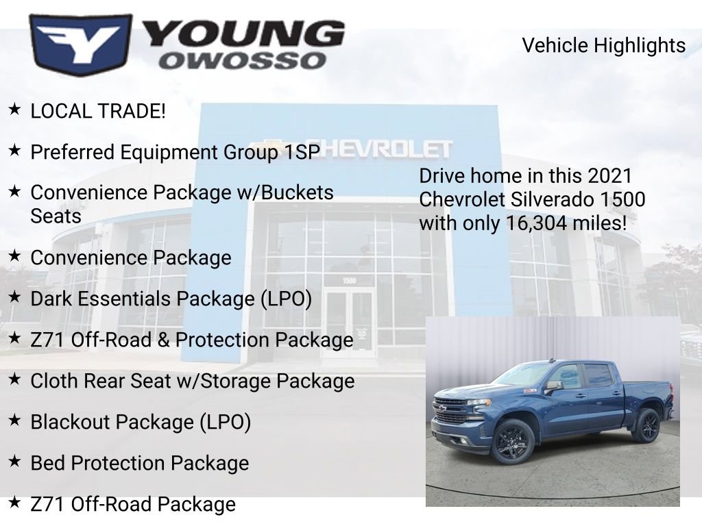 Certified 2021 Chevrolet Silverado 1500 RST AWD/4WD image 8