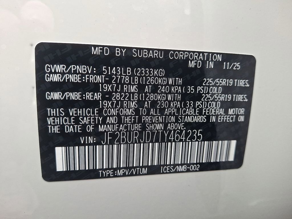 New 2026 Subaru Outback Touring XT AWD/4WD image 18