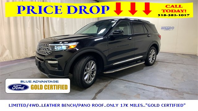 Certified 2022 Ford Explorer Limited w/ Equipment Group 301A image 55