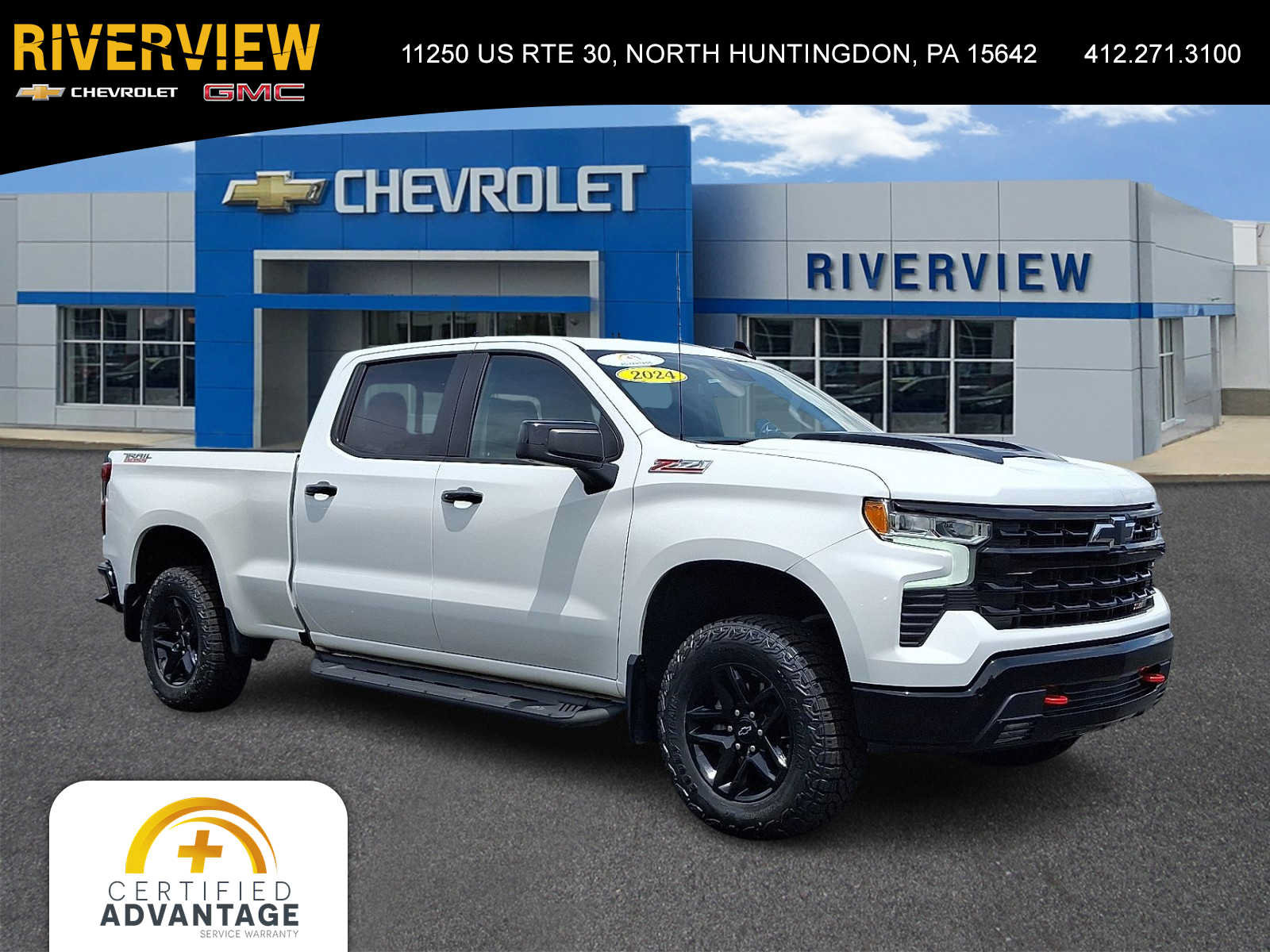 Used 2024 Chevrolet Silverado 1500 LT Trail Boss w/ Convenience Package II AWD/4WD image 1