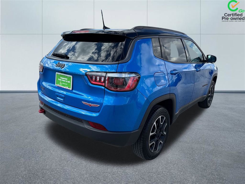 Certified 2020 Jeep Compass Trailhawk w/ Leather Interior Group image 6