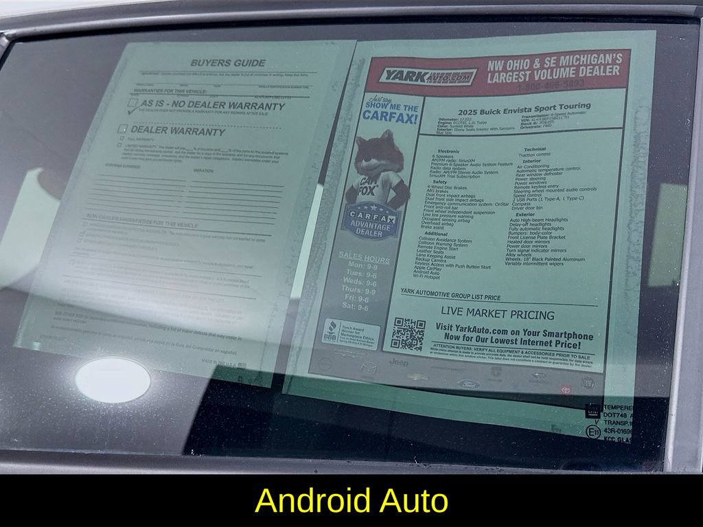 Used 2025 Buick Envista Sport Touring image 13