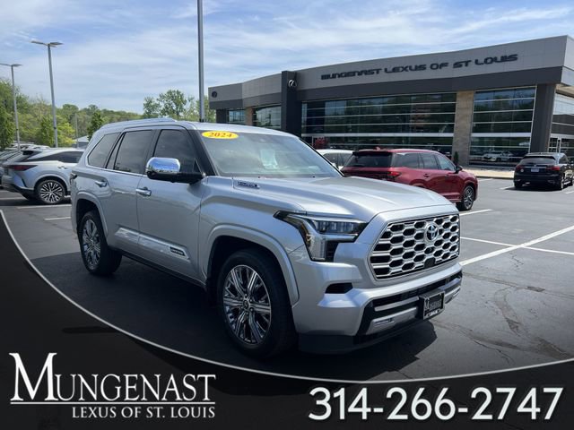 Used 2024 Toyota Sequoia Capstone AWD/4WD image 1