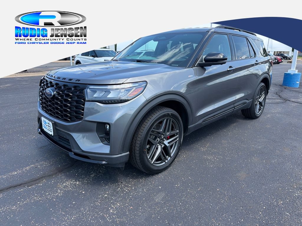 Used 2025 Ford Explorer ST-Line w/ ST-Line Street Pack AWD/4WD 360° Tour