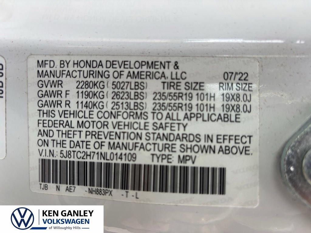 Used 2022 Acura RDX w/ Advance Package AWD/4WD image 11