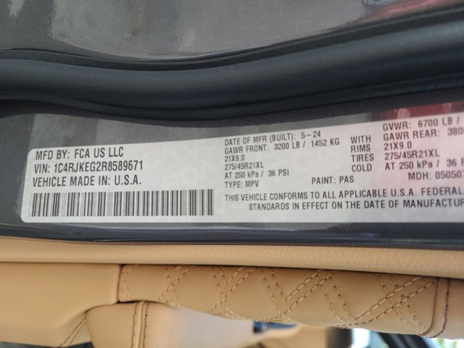 Used 2024 Jeep Grand Cherokee L Summit image 24