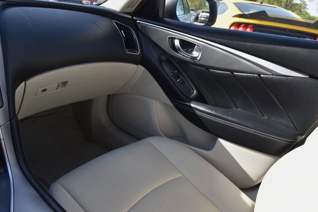 Used 2015 INFINITI Q50 Premium w/ Navigation Package AWD/4WD image 24