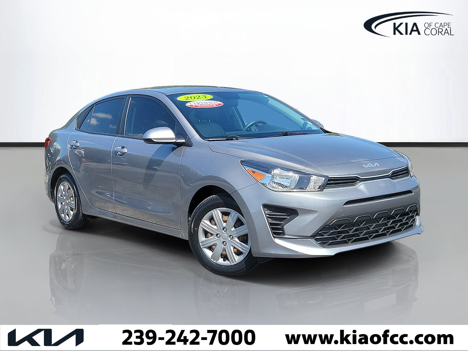 Certified 2023 Kia Rio S