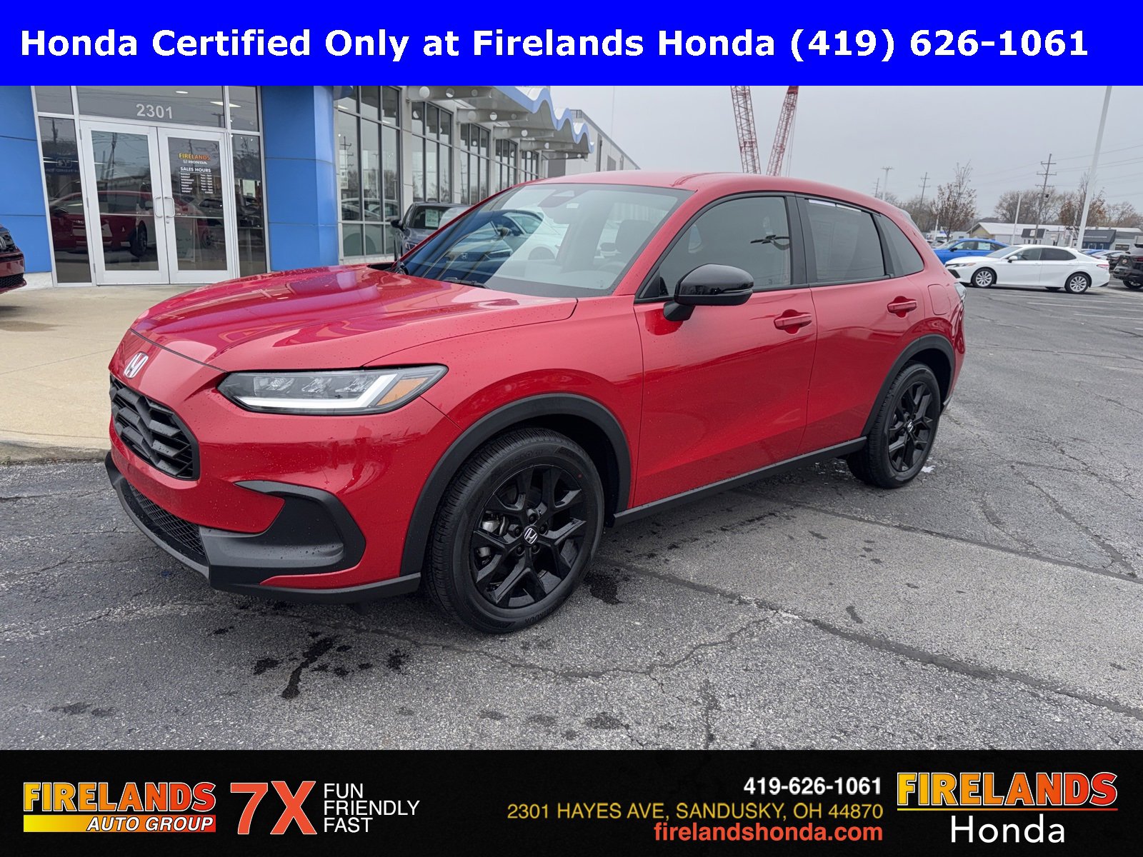 Certified 2025 Honda HR-V Sport image 2