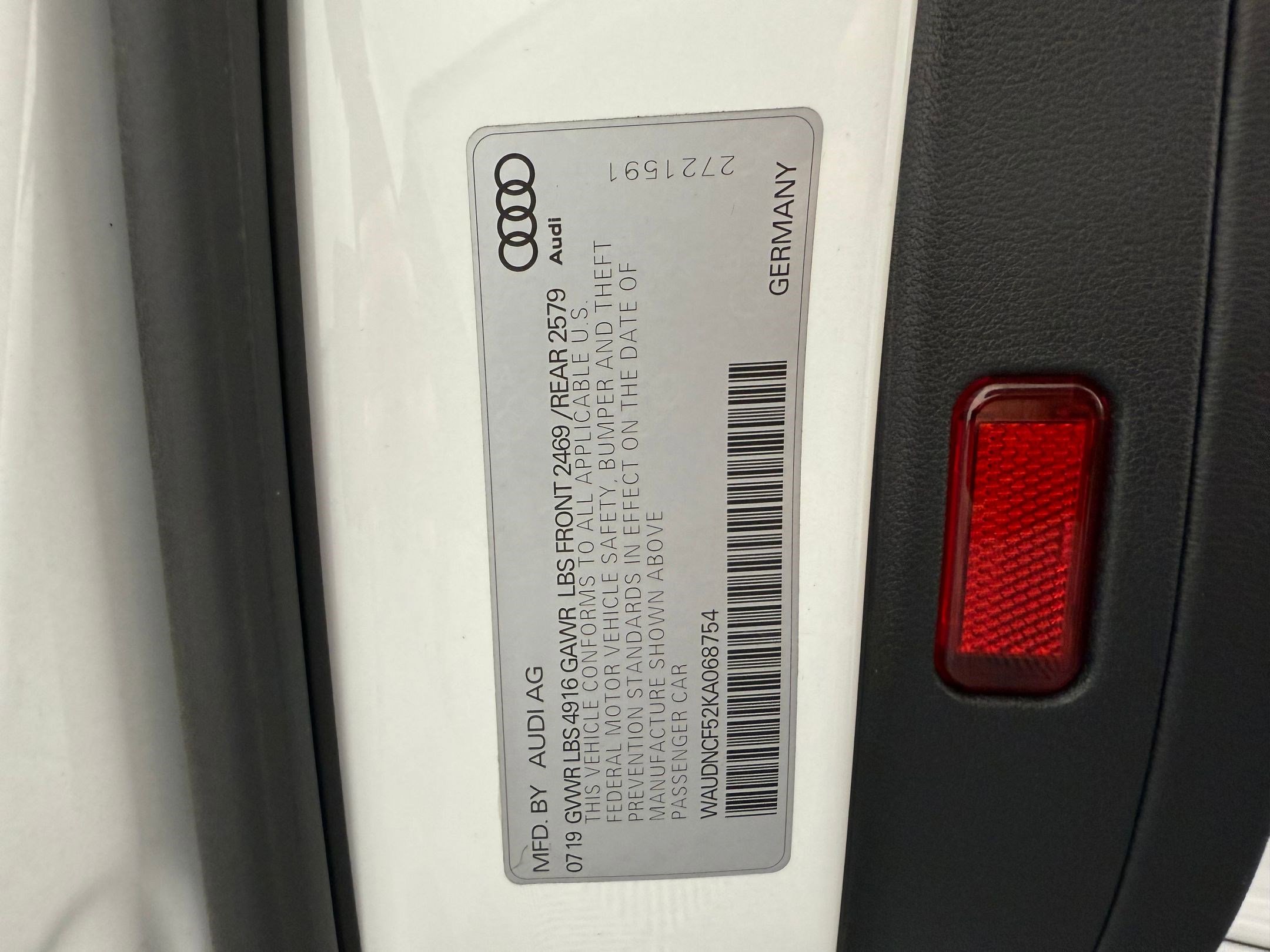 Used 2019 Audi A5 2.0T Premium w/ Convenience Package image 22