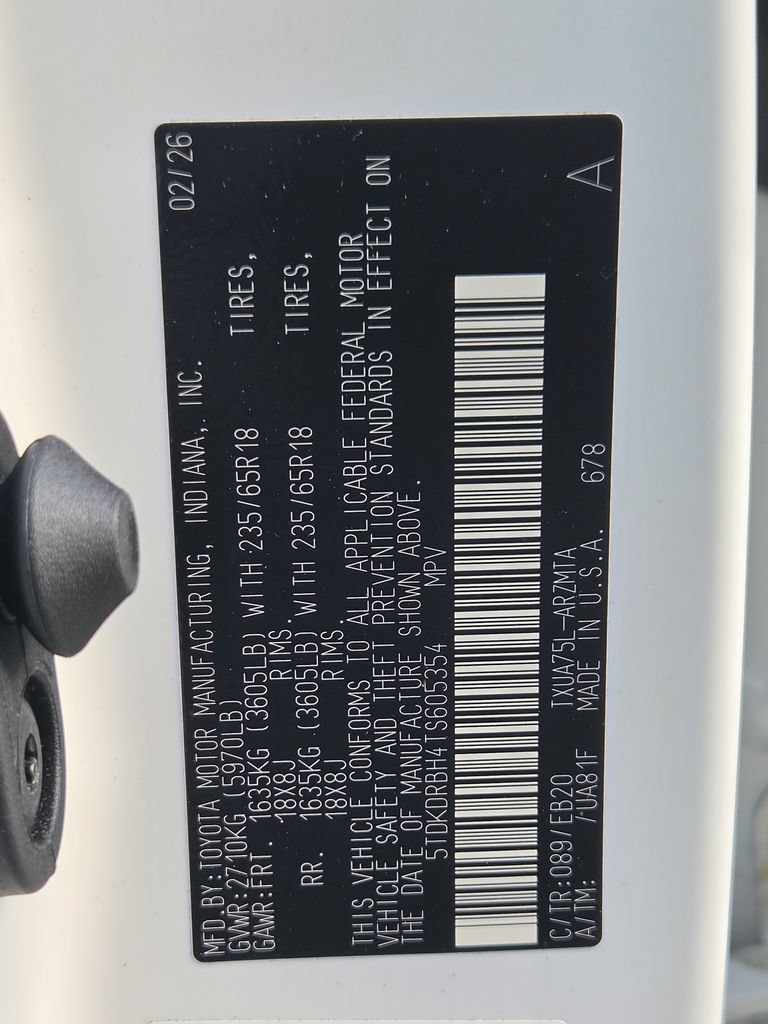 Used 2026 Toyota Highlander XLE AWD/4WD image 33