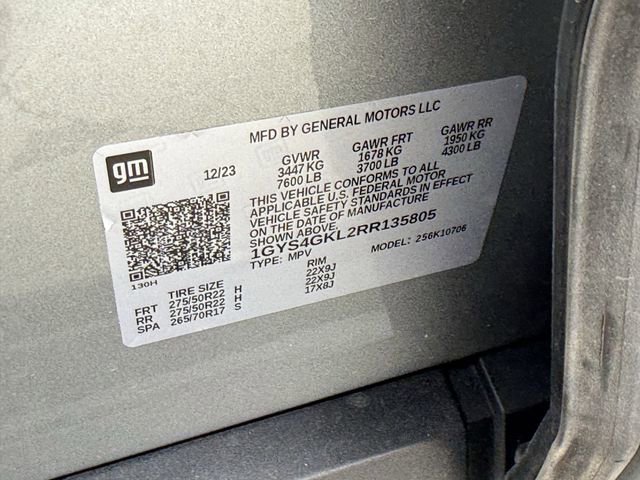 Used 2024 Cadillac Escalade Sport Platinum w/ LPO, ONYX Package image 29