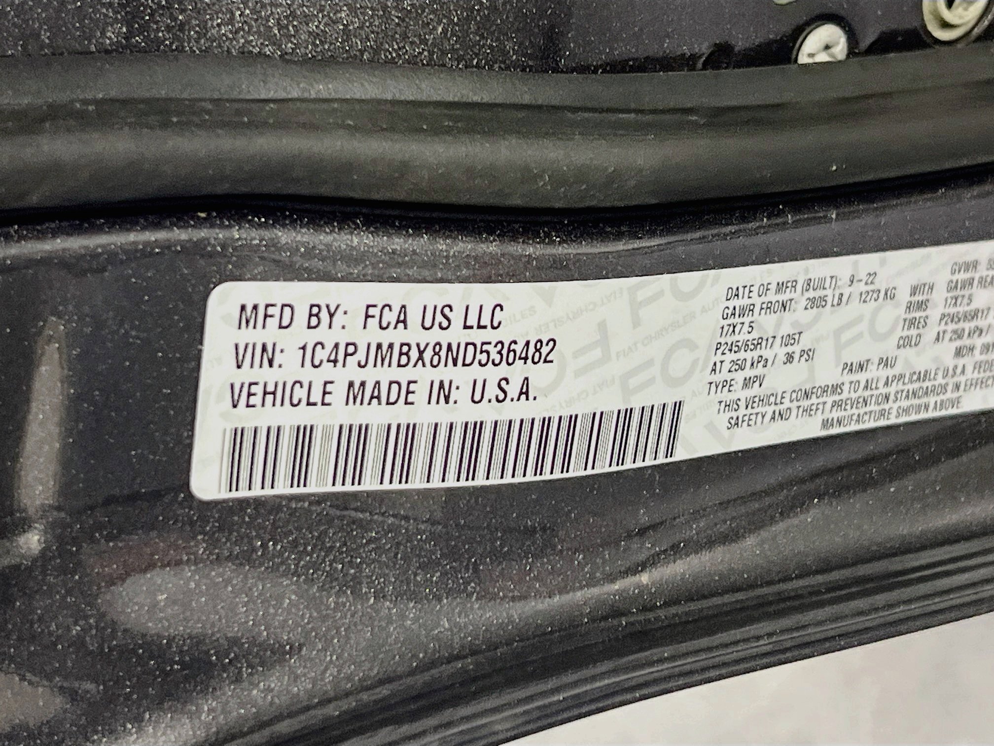 Used 2022 Jeep Cherokee Trailhawk image 30