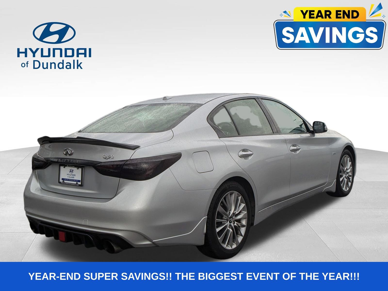 Used 2019 INFINITI Q50 Luxe w/ Essential Package (3.0T Luxe) image 8