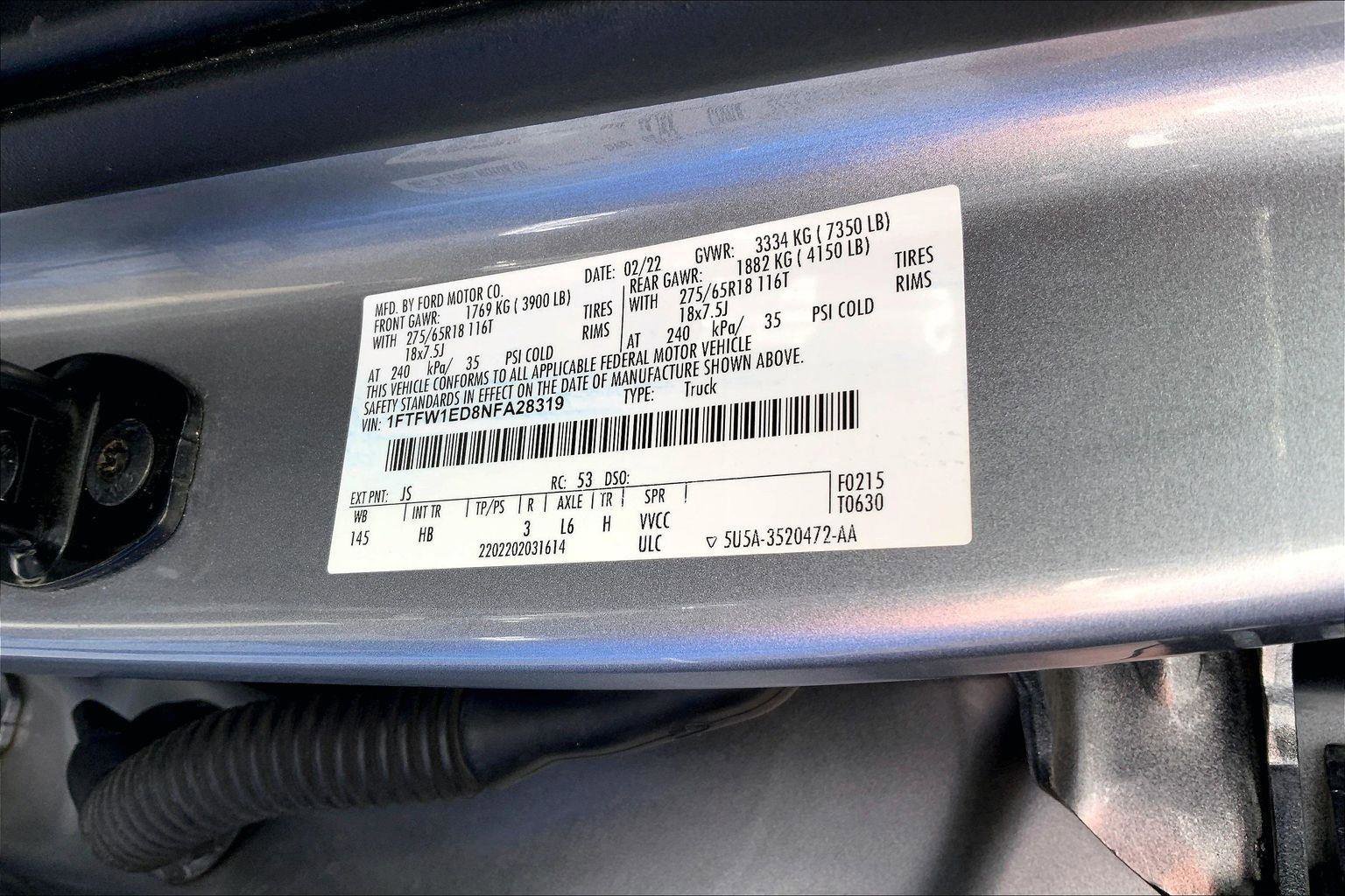 Used 2022 Ford F150 Lariat image 31