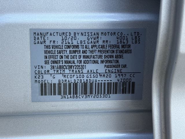 Used 2021 Nissan Sentra SV FWD image 30