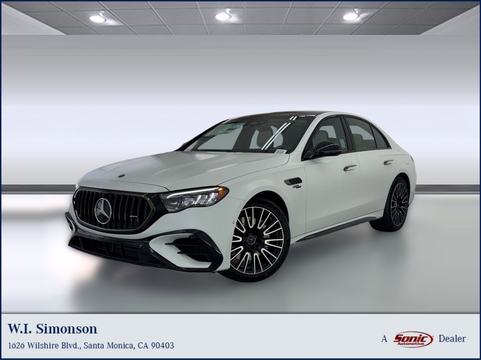 New 2026 Mercedes-Benz E 53 AMG e 4MATIC Sedan image 1