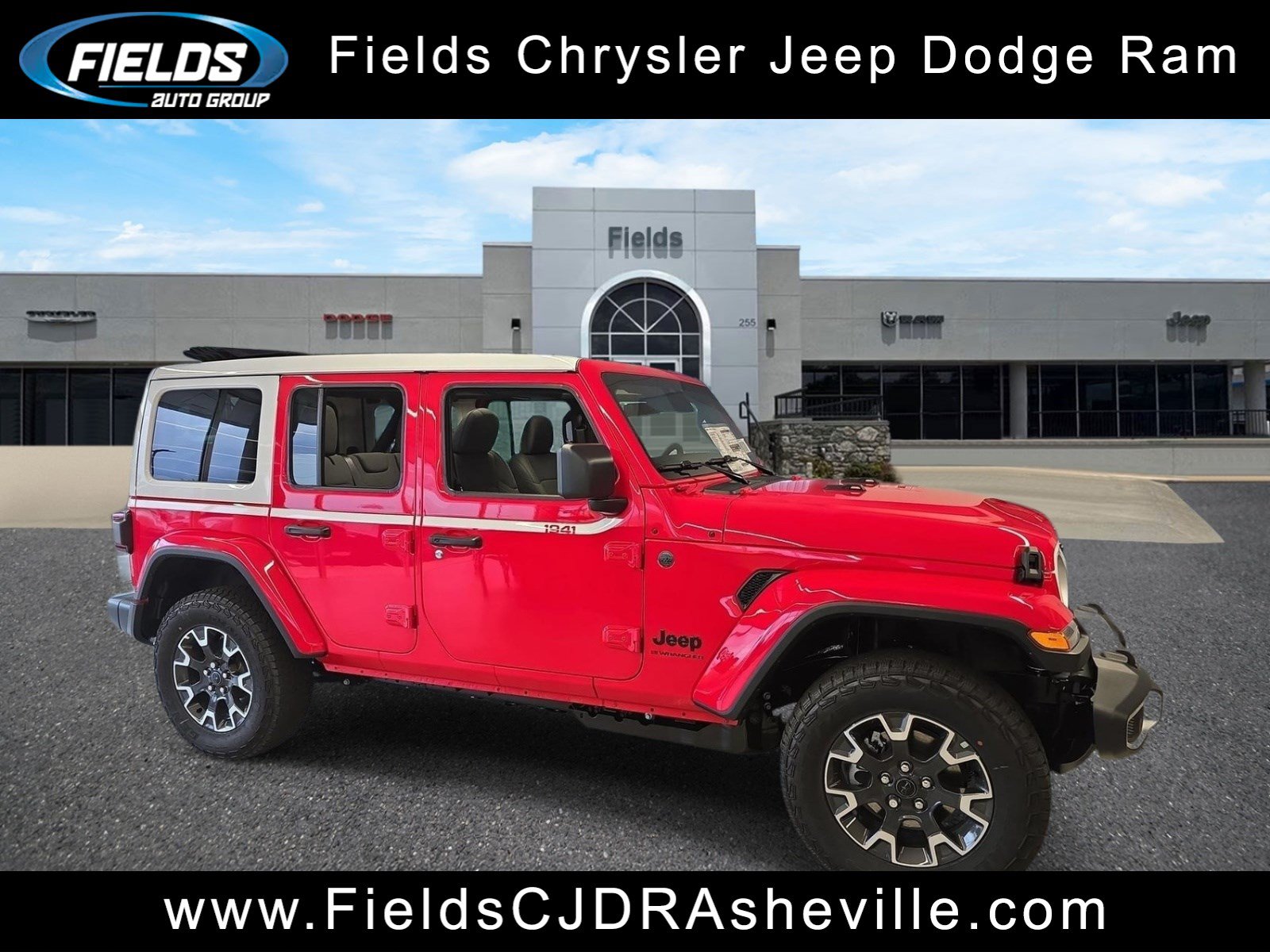 New 2026 Jeep Wrangler Unlimited Sahara w/ Whitecap Package