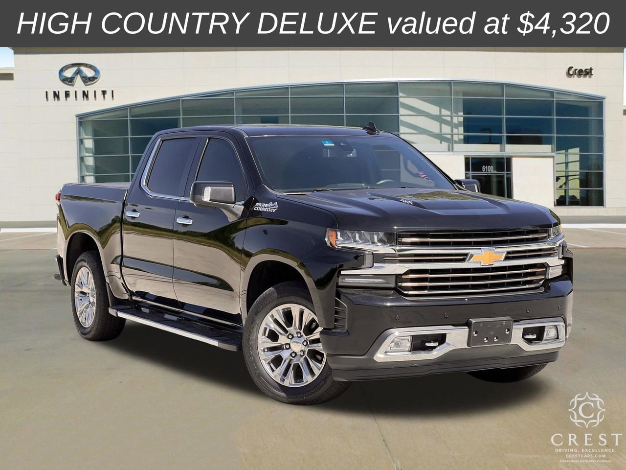 Used 2022 Chevrolet Silverado 1500 High Country w/ LPO, Dark Essentials Package