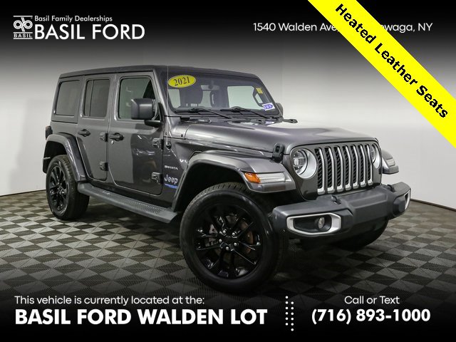 Used 2021 Jeep Wrangler Unlimited Sahara w/ Cold Weather Group