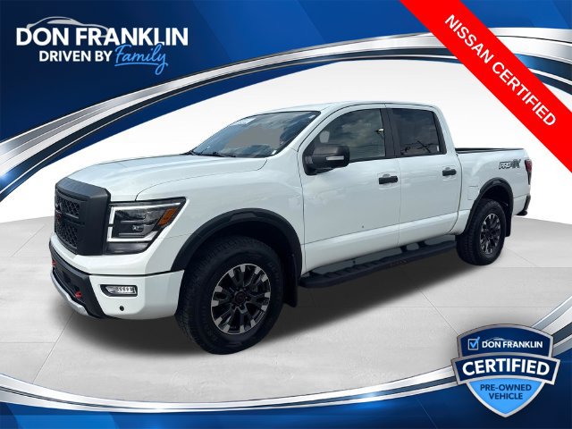 Certified 2024 Nissan Titan PRO-4X w/ Pro-4x Convenience Package