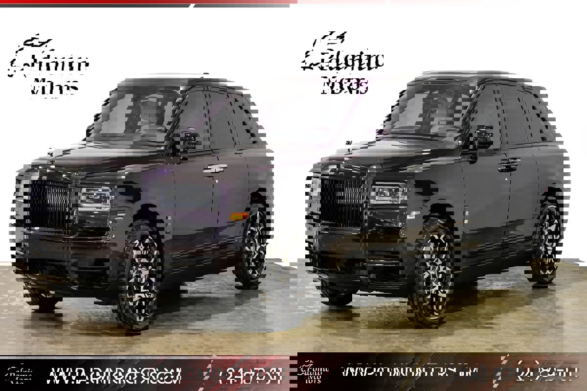Used 2023 Rolls-Royce Cullinan Black Badge w/ Dark Exterior Package image 1