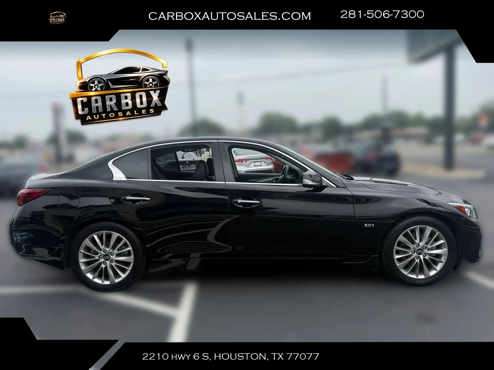 Used 2020 INFINITI Q50 Luxe w/ Essential Package (3.0T Luxe) RWD image 6