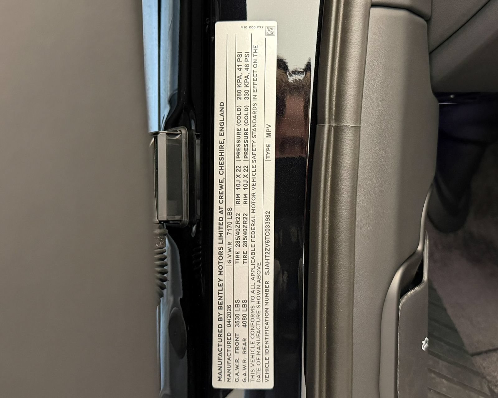New 2026 Bentley Bentayga Extended Wheelbase AWD/4WD image 56