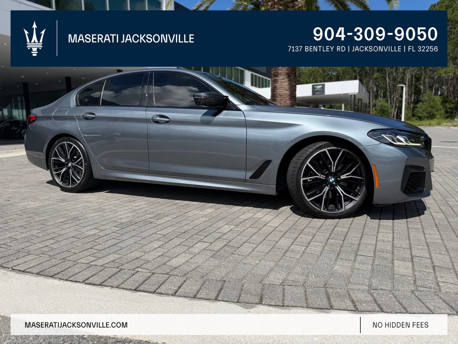 Used 2021 BMW 540i w/ M Sport Package RWD image 1