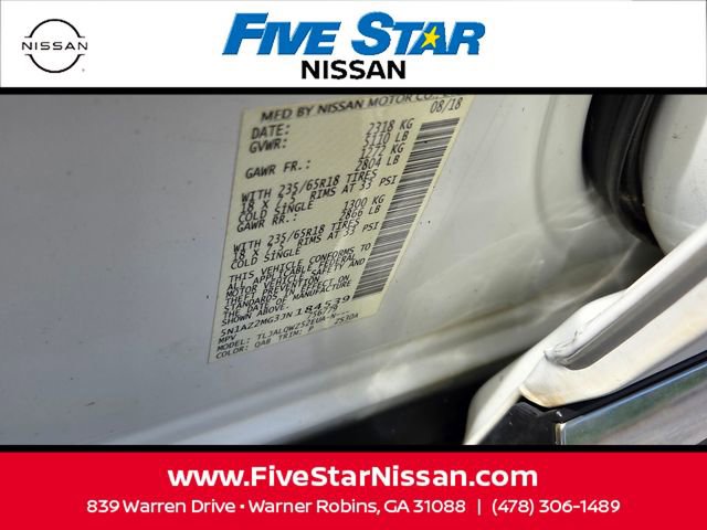 Used 2018 Nissan Murano SV w/ Premium Package FWD image 19