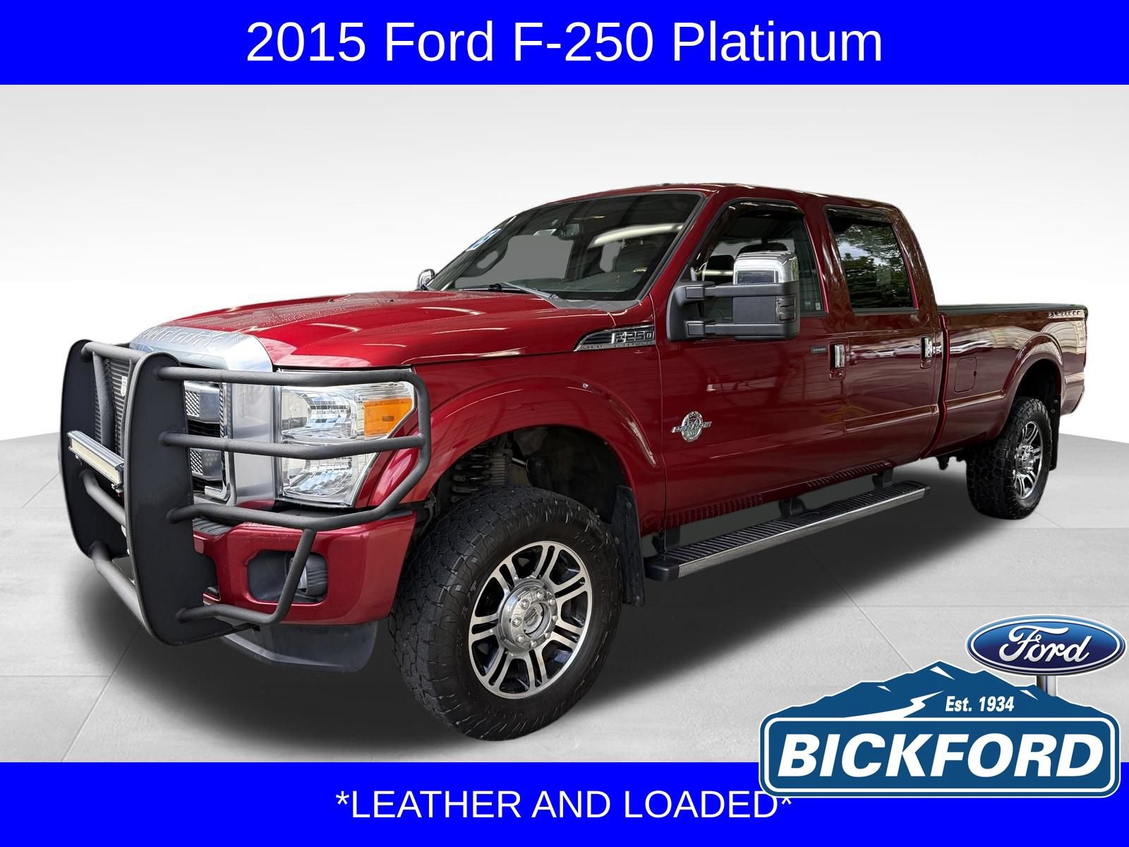Used 2015 Ford F250 Platinum AWD/4WD image 1