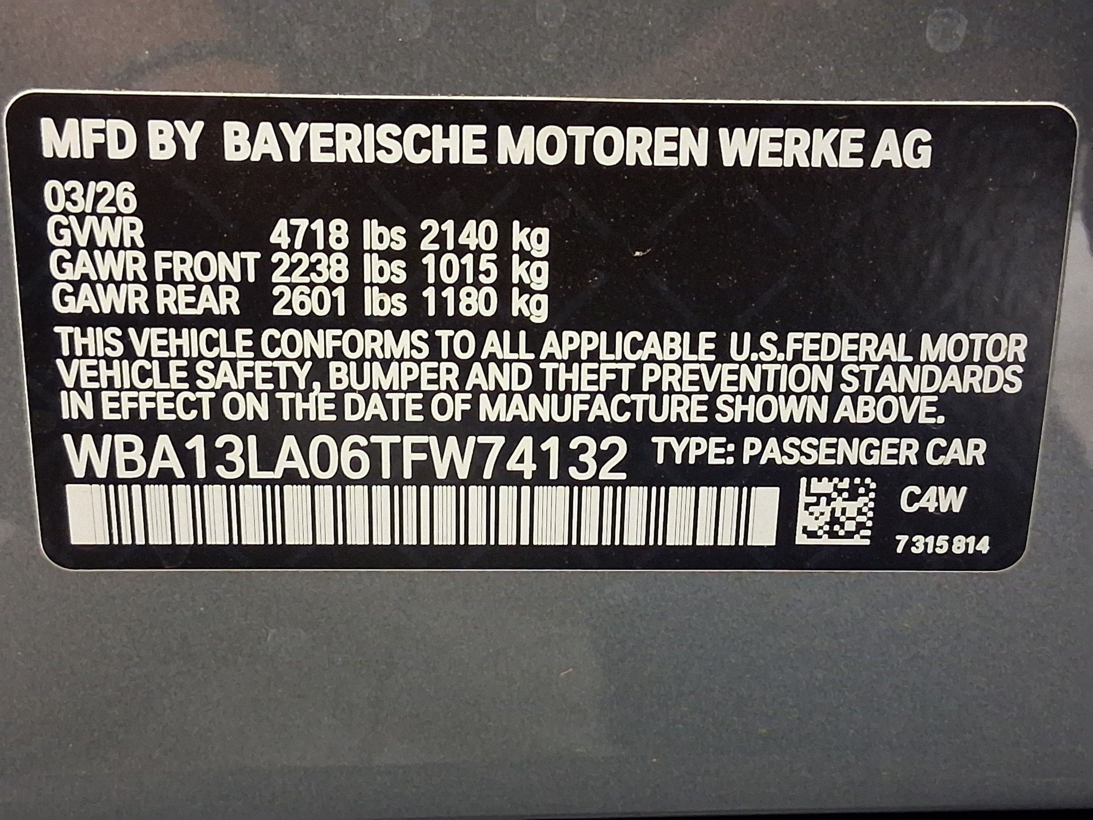 New 2026 BMW 330i Sedan w/ Convenience Package RWD image 18