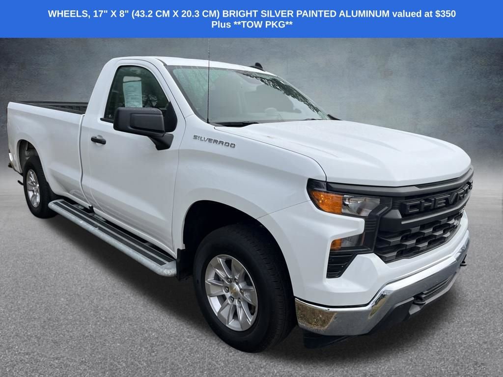 Used 2025 Chevrolet Silverado 1500 W/T RWD image 4