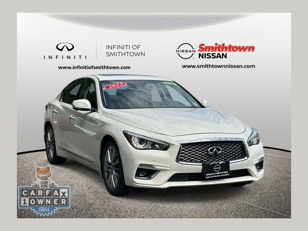 Used 2023 INFINITI Q50 Luxe w/ Cargo Package