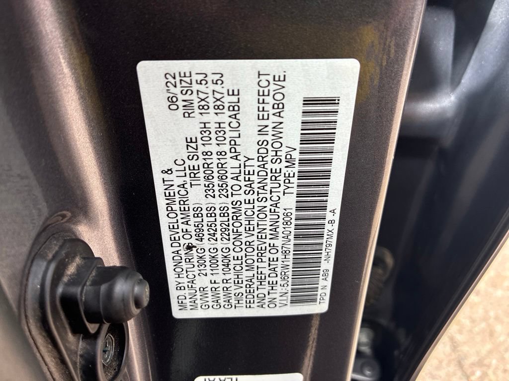 Certified 2022 Honda CR-V EX-L image 25