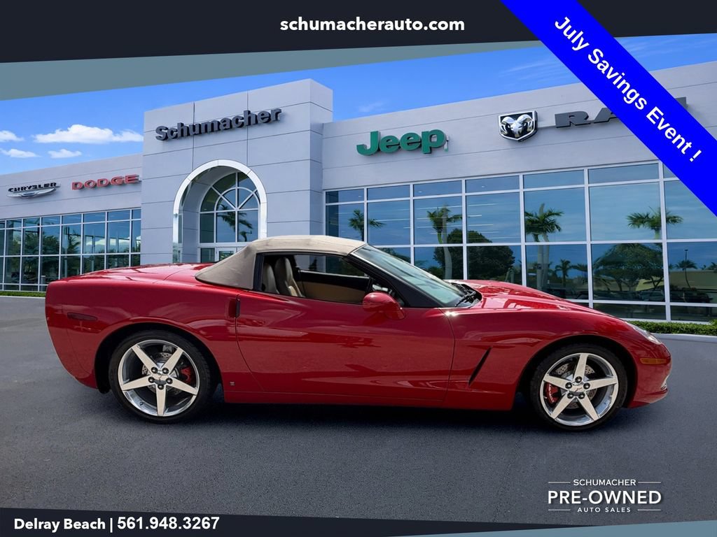Used 2006 Chevrolet Corvette Convertible w/ Preferred Equipment Group RWD image 8