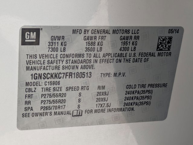 Used 2015 Chevrolet Suburban LTZ image 26