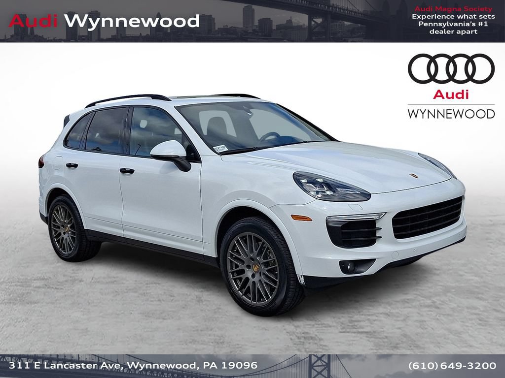 Used 2017 Porsche Cayenne Platinum Edition