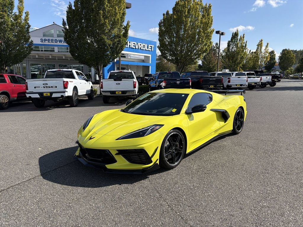 Certified 2022 Chevrolet Corvette Stingray Premium Cpe w/ Z51 Performance Package RWD image 6