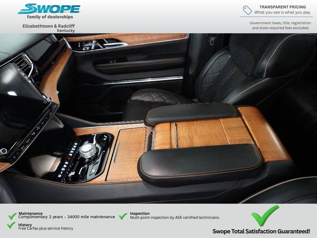 Used 2024 Jeep Grand Wagoneer Series III w/ Rear Seat Video Group 1 AWD/4WD image 27