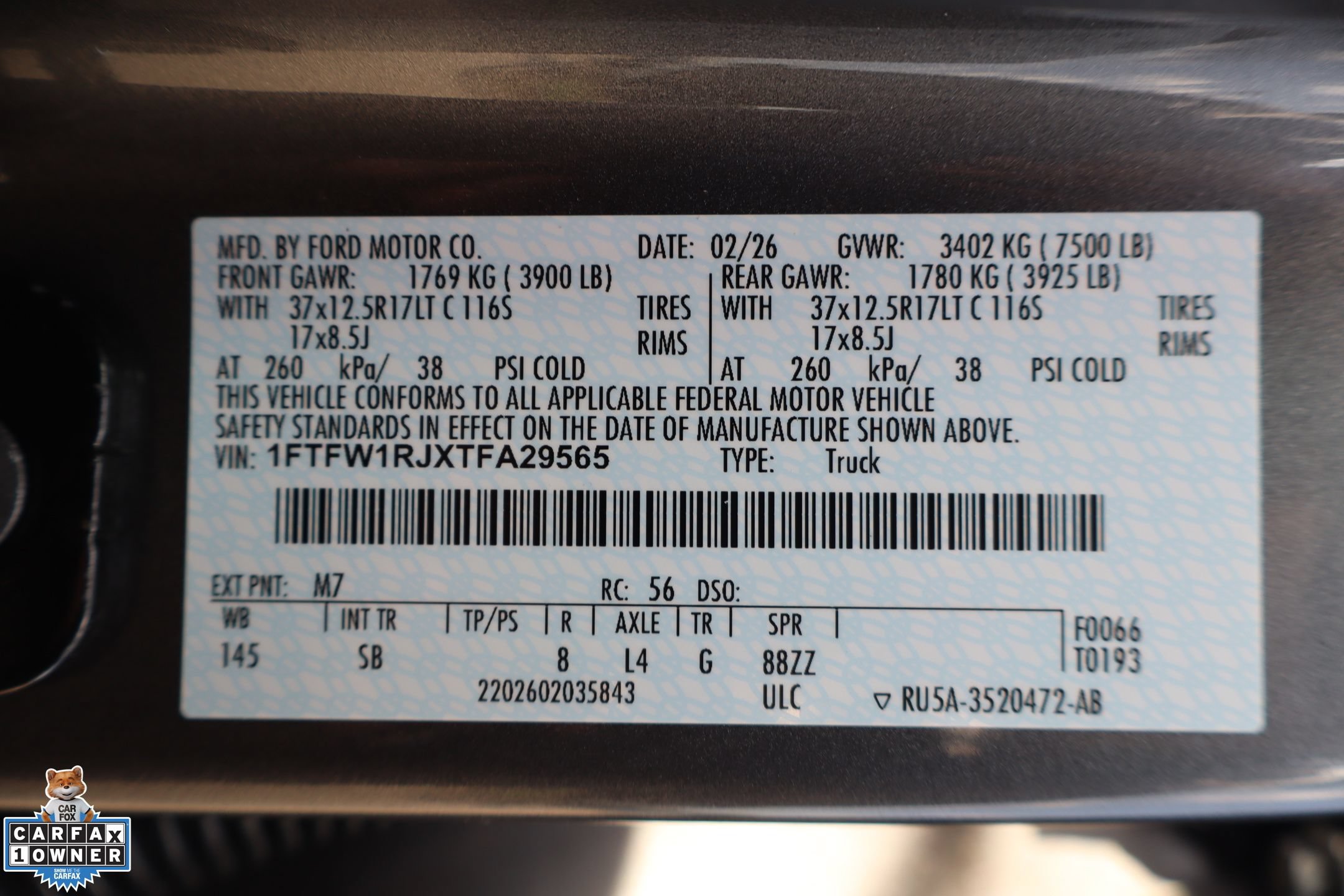 Used 2026 Ford F150 Raptor w/ Equipment Group 803A Raptor R AWD/4WD image 32