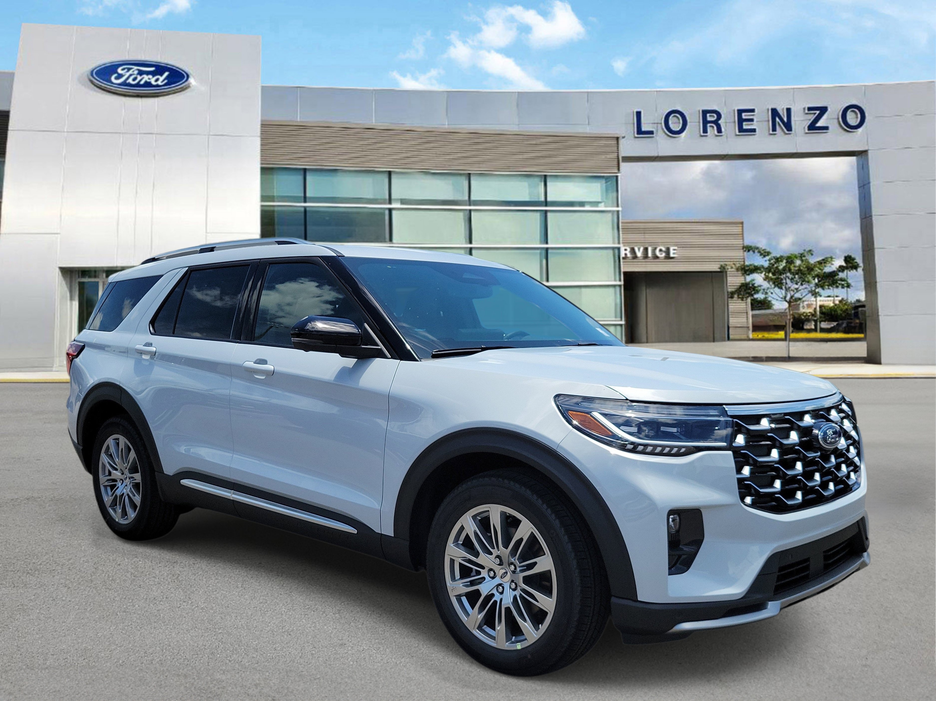 New 2026 Ford Explorer Platinum RWD image 3