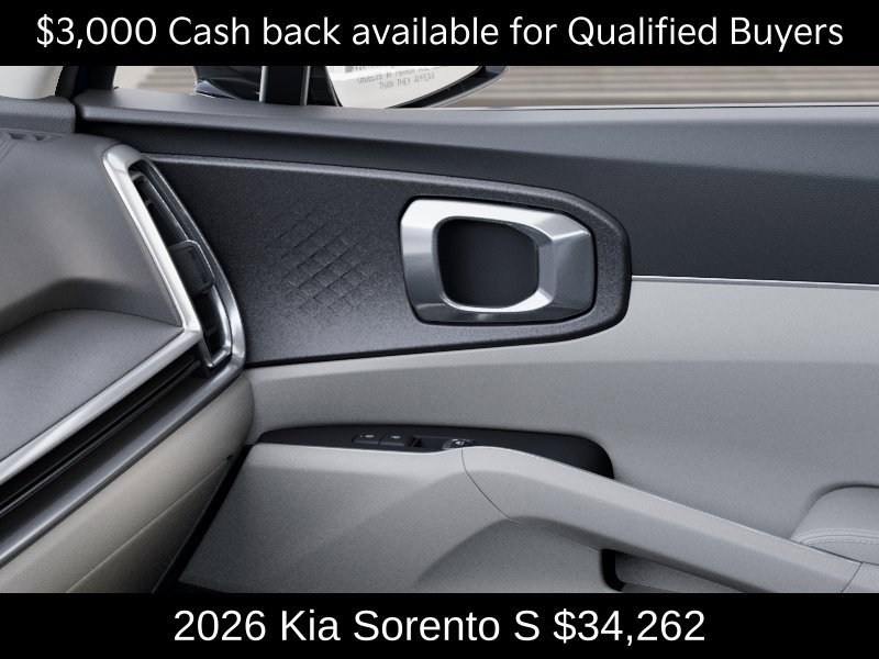 New 2026 Kia Sorento S w/ S Panoramic Sunroof Package FWD image 25