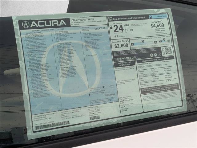 New 2026 Acura Integra Type S FWD image 19