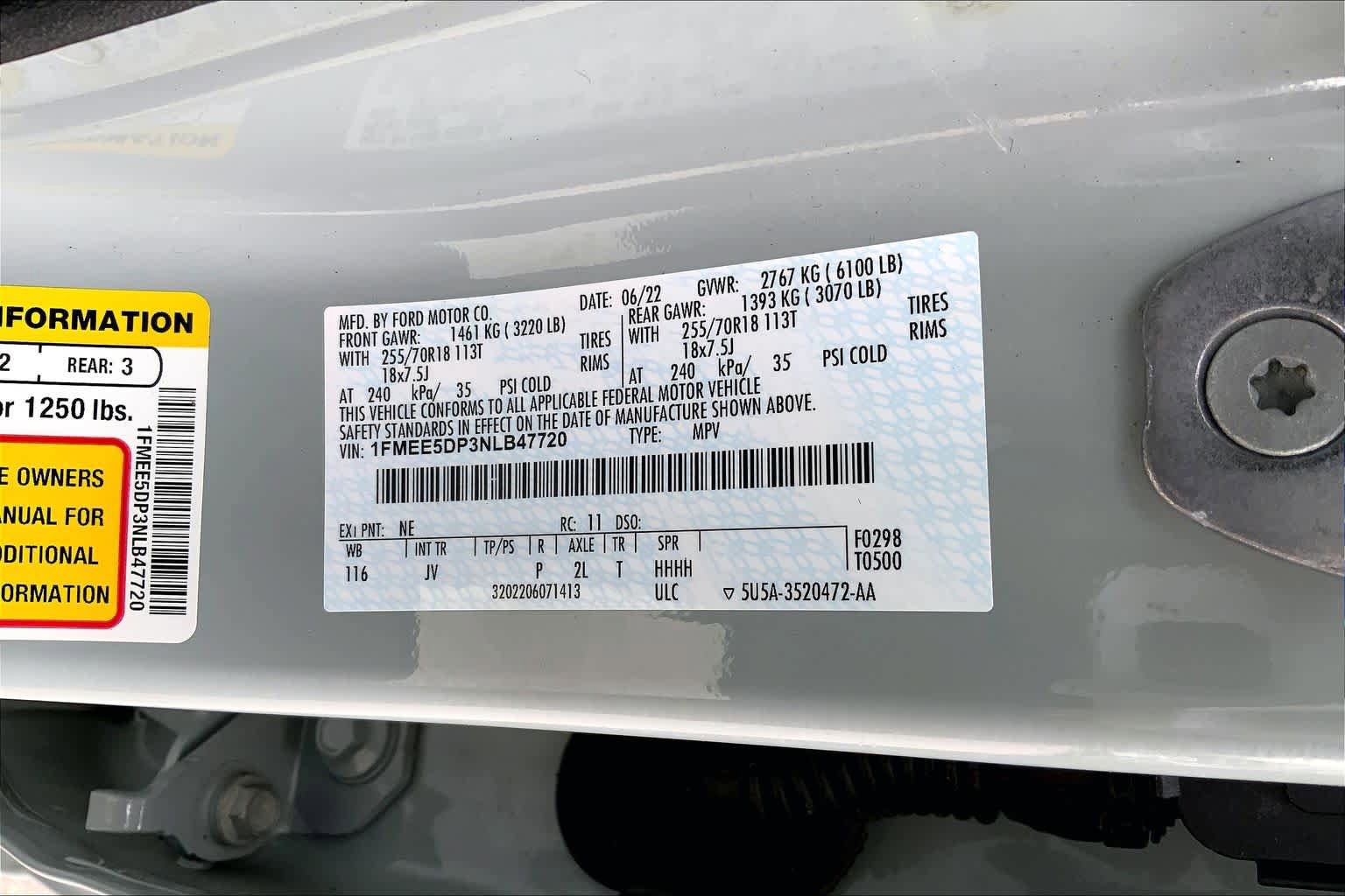 Used 2022 Ford Bronco Outer Banks AWD/4WD image 37