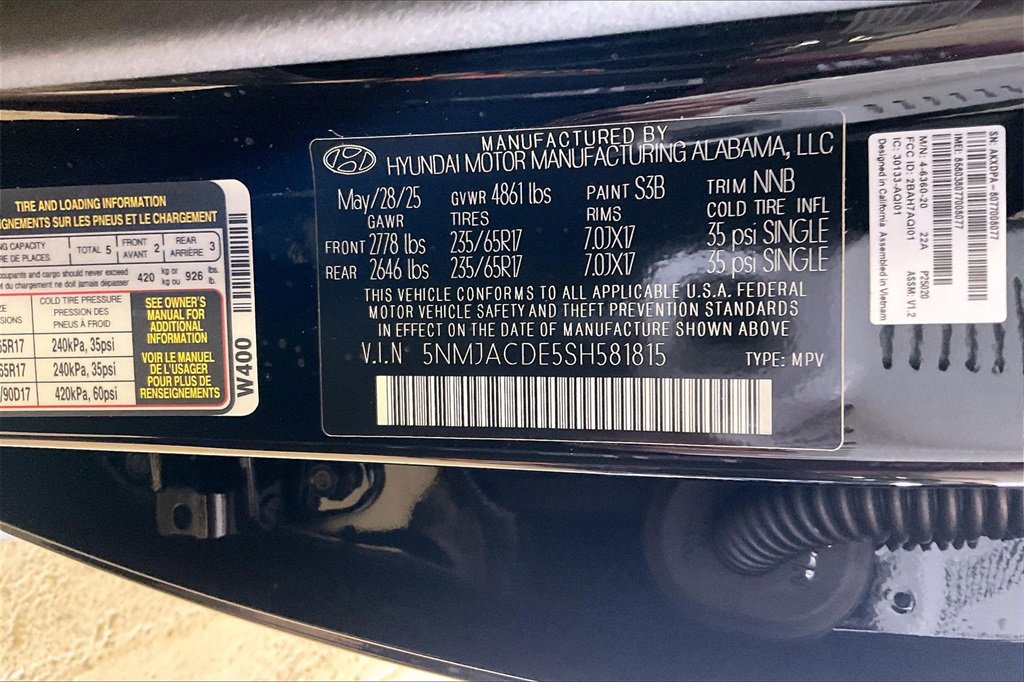 New 2025 Hyundai Tucson SE image 14